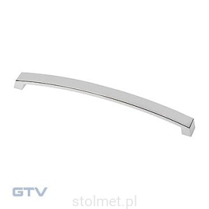 Uchwyt meblowy UZ-G1, chrom połysk, 160mm