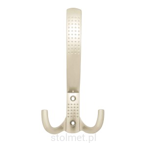 Wieszak mebowy ARGUS Z-355, 3 ramienny, satyna mat