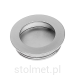 Uchwyt meblowy wpuszczany B224, aluminium mat