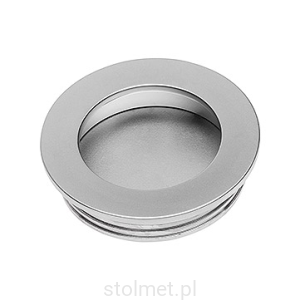 Uchwyt meblowy wpuszczany B224, aluminium mat