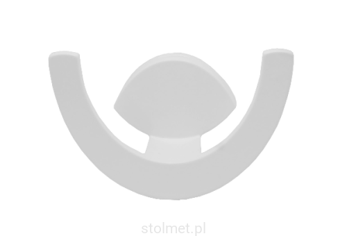 Wieszak ARTO Z-5426 Biały Mat Stolmet Akcesoria Meblowe.JPG