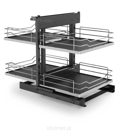 Kosz cargo narożny Nomet magic komfort W-6000D-P68-G2 Stolmet Akcesoria Meblowe.jpg