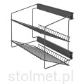 Półka na buty dwupoziomowa boczna W-3317-P68 antracyt  Stolmet Akcesoria Meblowe.jpg