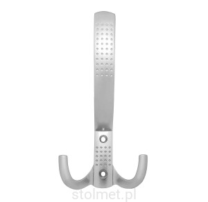 Wieszak meblowy ARGUS Z-355, 3 ramienny, aluminium mat