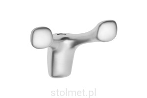 Wieszak meblowy TOLEDO B0, Aluminium mat