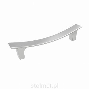 Uchwyt meblowy UU-22, aluminium mat, 128mm - WYPRZEDAŻ