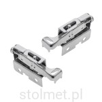 Zawieszka meblowa GTV STRONG, prawa + lewa, bez zaślepki - ZESTAW