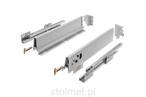 Szuflada Modernbox pod piekarnik, L-500, Niska H-68, Szary, 40kg