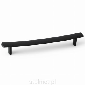 Uchwyt meblowy VERNE C-5075, czarny mat, 160mm