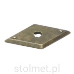 Szyld do gałki HESTIA E-450, stare złoto