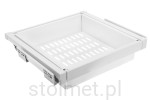 Szuflada z koszem metalowym ELITE 900mm, cichy domyk, pełny wysuw, biały