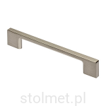 Uchwyt meblowy UZ-819, stal szlifowana inox, 128mm 