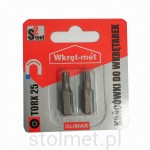 Końcówki  do wkrętarek (bity) TORX 25, 2 sztuk 