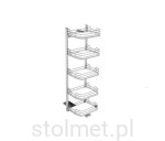 Kosz Cargo Wysoki Sige 295i, 450 mm, 5 poziomowy, chrom