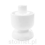 Nóżka meblowa z tworzywa NP01, biała