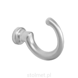 Wieszak meblowy ONTARIO Z-423, 1 ramienny, aluminium mat