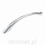Uchwyt meblowy C-714, chrom połysk, 128mm