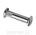 Śruba złączeniowa SISO Fi8, chrom połysk, Imbus