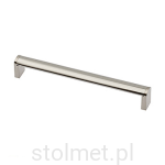 Uchwyt meblowy UZ-682, stal szlifowana inox, 416mm