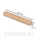 Dybel tybel kołek drewniany 10 x 35 stolmet akceosria meblowe.jpg