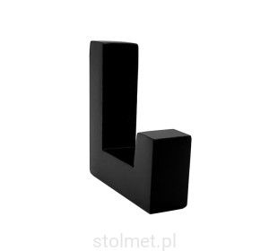 Wieszak dziecięcy WZ-2201, 1 ramienny, Czarny mat