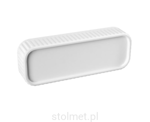 Uchwyt meblowy WEGA, C-6463, biały mat 96mm