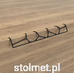 Uchwyt meblowy PRATO, C-6499-320, czarny mat 320mm