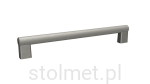 uchwyt meblowy MONDO, C-6449-160RA2,  efekt stali szlachetnej 160mm