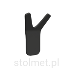 Wieszak meblowy SEA, Z-6909, Czarny mat