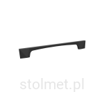 Uchwyt meblowy LINEA, C-6476, czarny mat , 192mm 