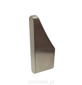 Wieszak meblowy SID Z-5430, 1 ramienny, stal szlifowanan inox