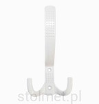 Wieszak meblowy ARGUS Z-355, 3 ramienny, biały mat