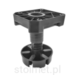 Nóżka meblowa MULTI LEG, H-85 - 125 mm, 500 kg,  regulacja aż 45 mm!