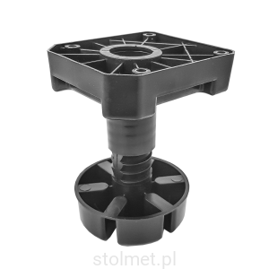 Nóżka meblowa MULTI LEG, H-85 - 125 mm, 500 kg,  regulacja aż 45 mm!