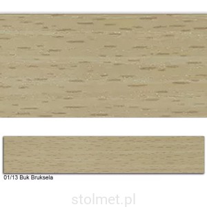Obrzeże PVC, 01/13 BUK BRUKSELA, 22x2.0, 100 mb