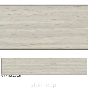 Obrzeże PVC, 01/14 BUK ZURYCH, 22x2.0, 100 mb