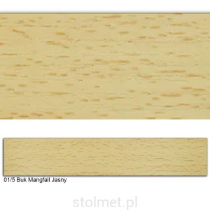Obrzeże PVC, 01/5 BUK MANGFALL JASNY, 32x2.0, 100 mb
