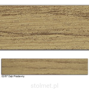 Obrzeże PVC, 02/87 Dąb Pradawny, 22x1.0, 200 mb