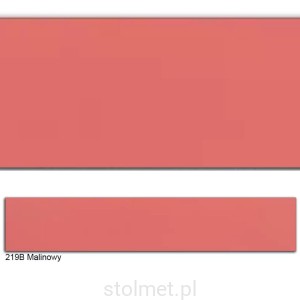 Obrzeże PVC, 219B MALINOWY, 22x1, 200 mb