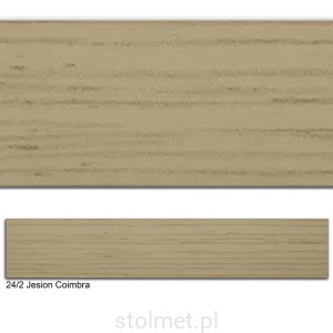 Obrzeże PVC, 24/2 JESION COIMBRA, 42x2, 50 mb