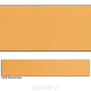 Obrzeże PVC, 242B Brzoskwinia, 22x1, 200 mb