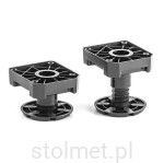 Nóżka meblowa MULTI LEG, 50 - 75 mm, 500 kg, regulacja 25 mm