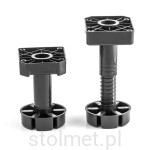 Nóżka meblowa MULTI LEG, 125 - 195 mm, 500 kg, regulacja aż 70 mm!