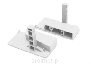 Złączka frontu wewnętrznego, niska, biały