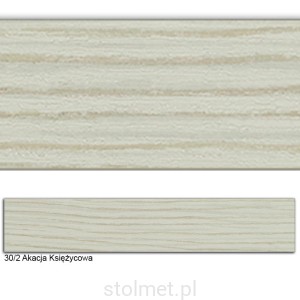 Obrzeże PVC, 30/2 Akacja Księżycowa, 22x2, 100 mb