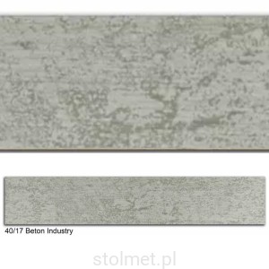 Obrzeże PVC, 40/17 BETON INDUSTRY, 42x1, 100 mb