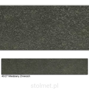 Obrzeże PVC, 40/27 Miedziany Zmierzch, 22x0.6, 200 mb