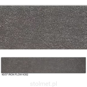 Obrzeże PVC, 40/37 Iron Flow K352, 22x2, 100 mb