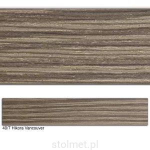 Obrzeże PVC, 40/7 Hikora Vancouver, 22x1, 200 mb