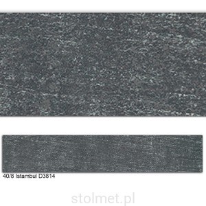 Obrzeże PVC, 40/8 Istambuł D3814, 22x2, 100 mb